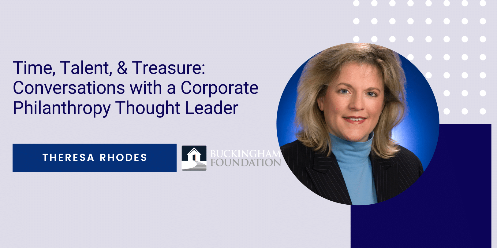 Time, Talent, & Treasure: Conversations with a Corporate Philanthropy ...